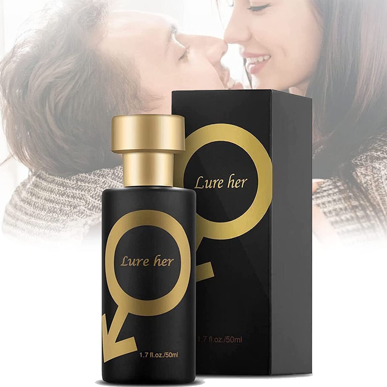 Lure Her Perfume for Men, Pheromone Cologne For Men Attract Women, Long Lasting Pheromone Perfume, 50ML (men)