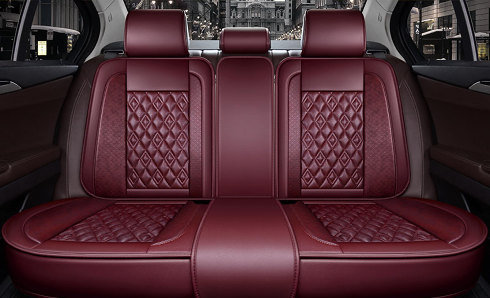 COPERCHI di Auto CAPERCHI- COPERCHI di Auto Auto Auto Comuni COPERCHI Auto Auto 5 SETTI Set in FATTURA UNIVERSALITURA, Fit Universale Compatibile airbag.,A