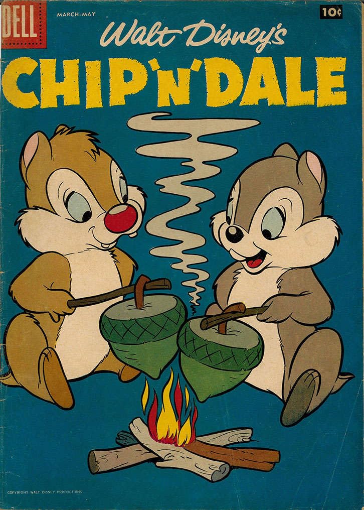 Chip 'n' Dale (1st Series) #13 Dell | Comic Book March 1958 Walt Disney