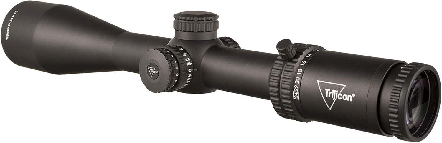 Trijicon Tenmile First Focal Plane (FFP) Riflescope with Red/Green MRAD Precision Tree Reticle