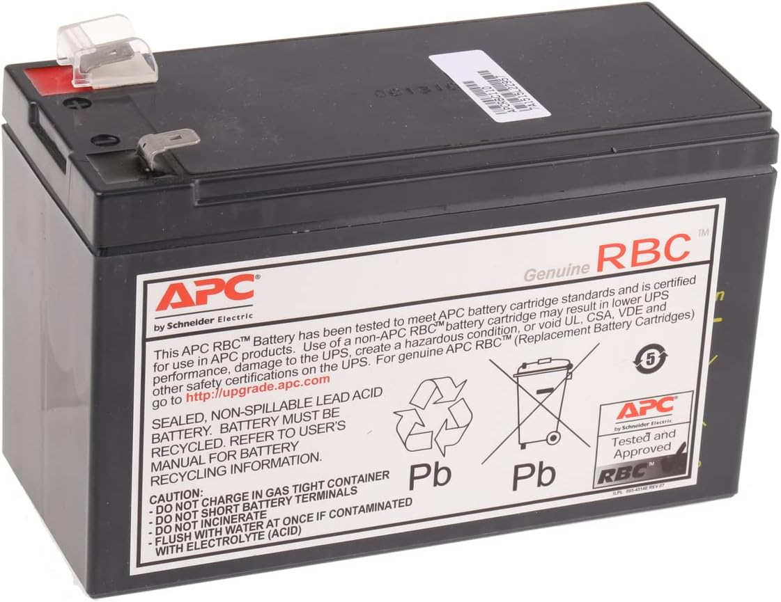 APC APCRBC110 Battery Cartridge for APC UPS Amazon.co.uk Computers