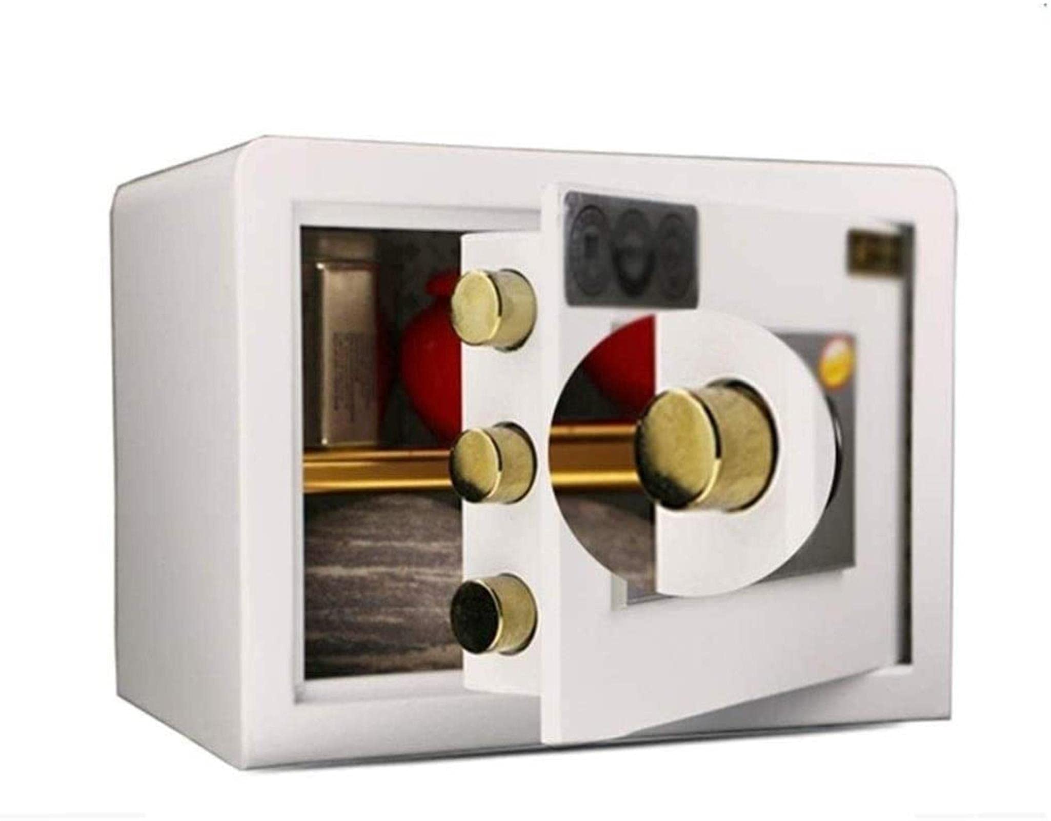 Safe Strongbox All-Steel Double-Layer Mechanical Code Lock With Key Safe Can Be Placed In The Closet