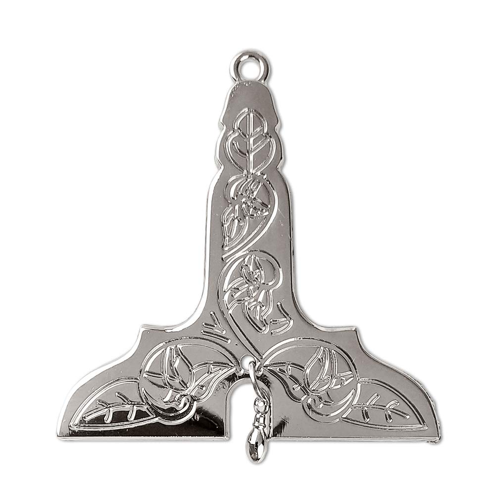 Masonic Senior Warden Collar Jewel Silver Plated