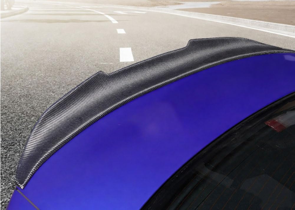 Kompatibel für BMW 3 Series G20 320/325Li PSM 2020–2023, Auto-Heckspoiler, Festem Windabweiser, Hinteren Kofferraum-Dach-Sport-Splitter,Black