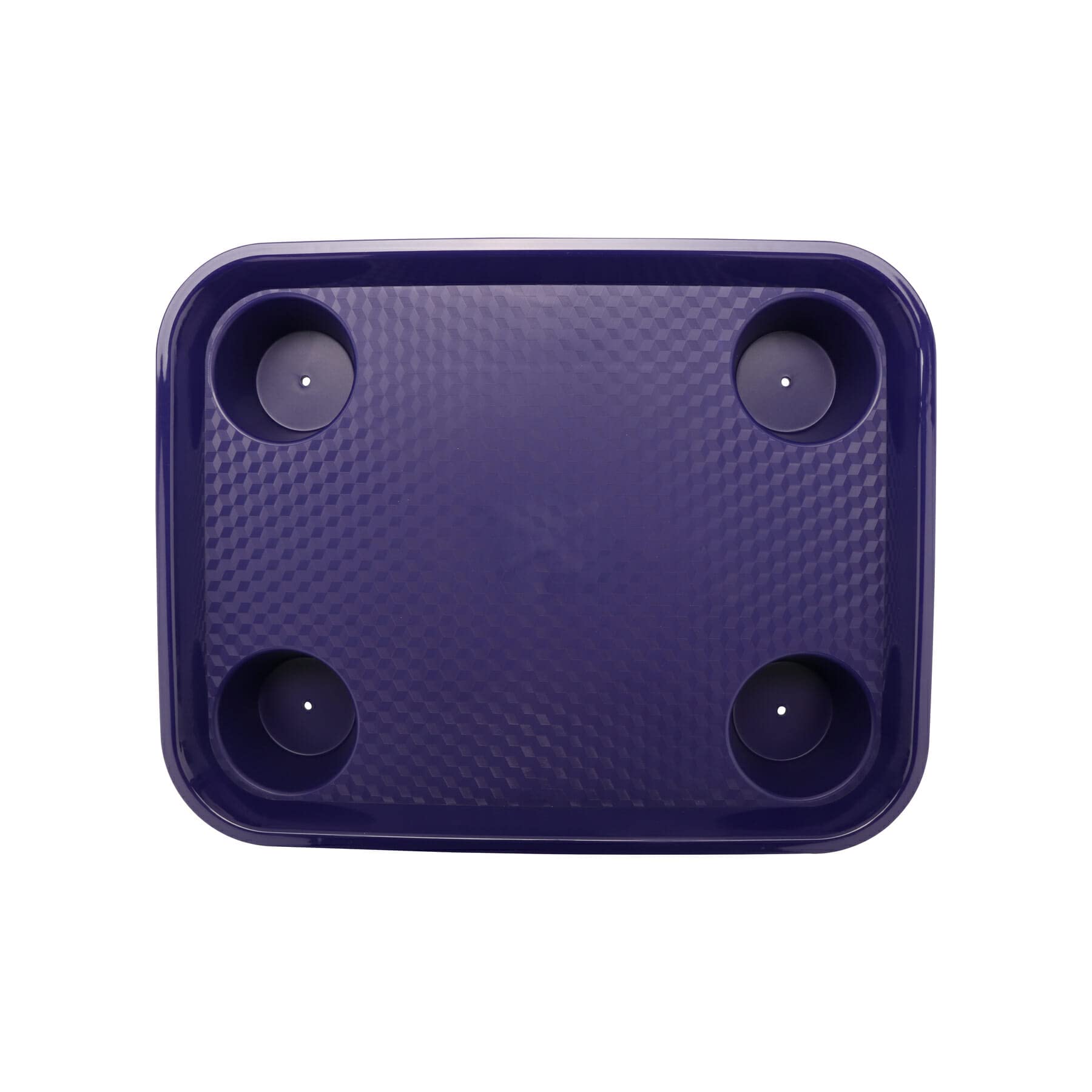 GET FT-20-CB - Bandeja apilable sin BPA, 17 x 14 pulgadas, azul cobalto (juego de 12)