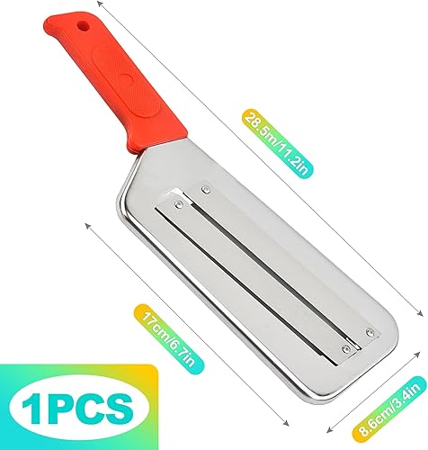 Miniatura 2 de Trituradora de repollo de mano para trituradoras finas perfectas, rallador manual de verduras para ensalada de col, chucrut y ensaladas -