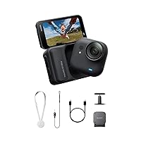 Insta360 GO Ultra Pack Base Nero Notte- action cam mini 4K a mani libere