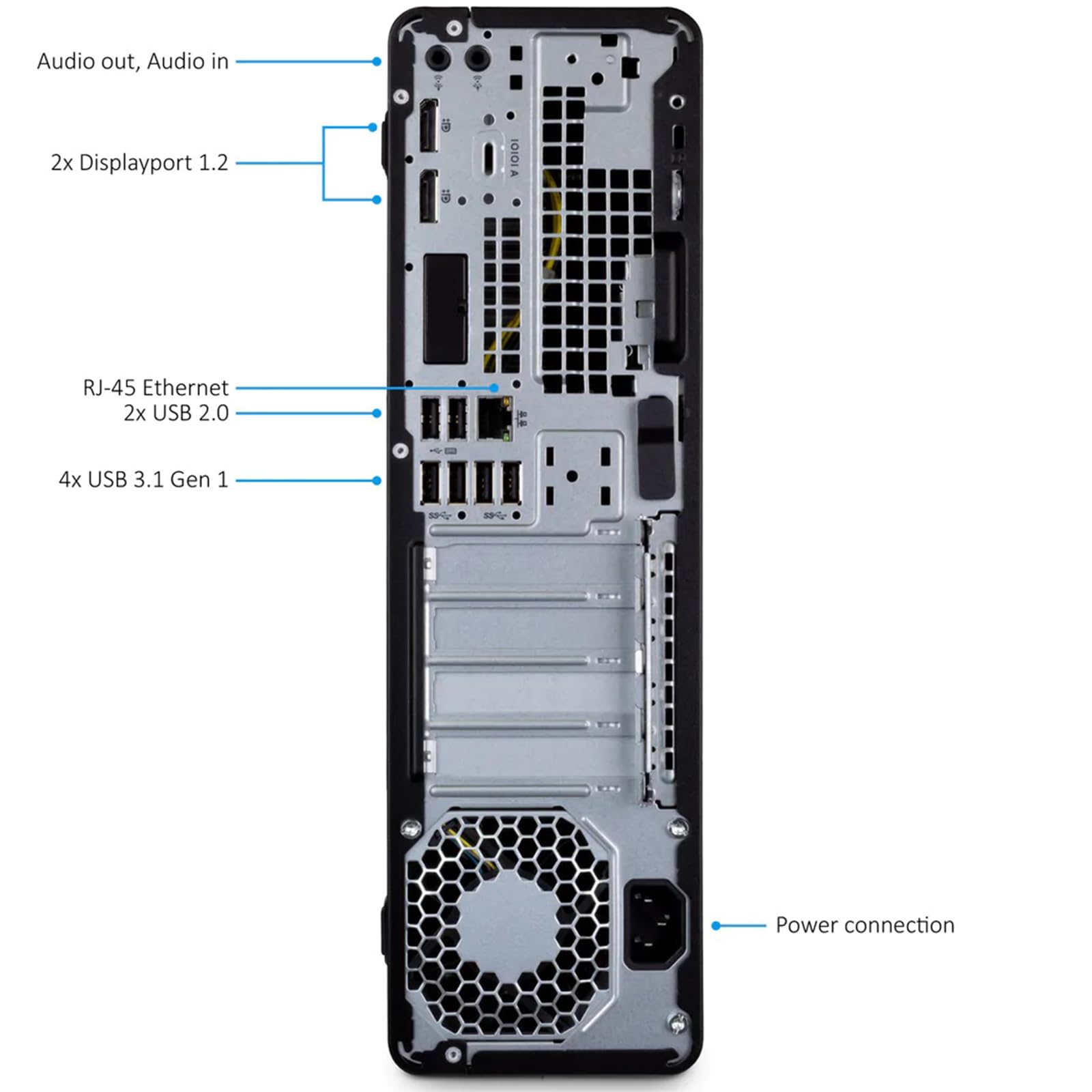 HP PC Computer Desktop EliteDesk 800 G3 SFF, Processore Core i5