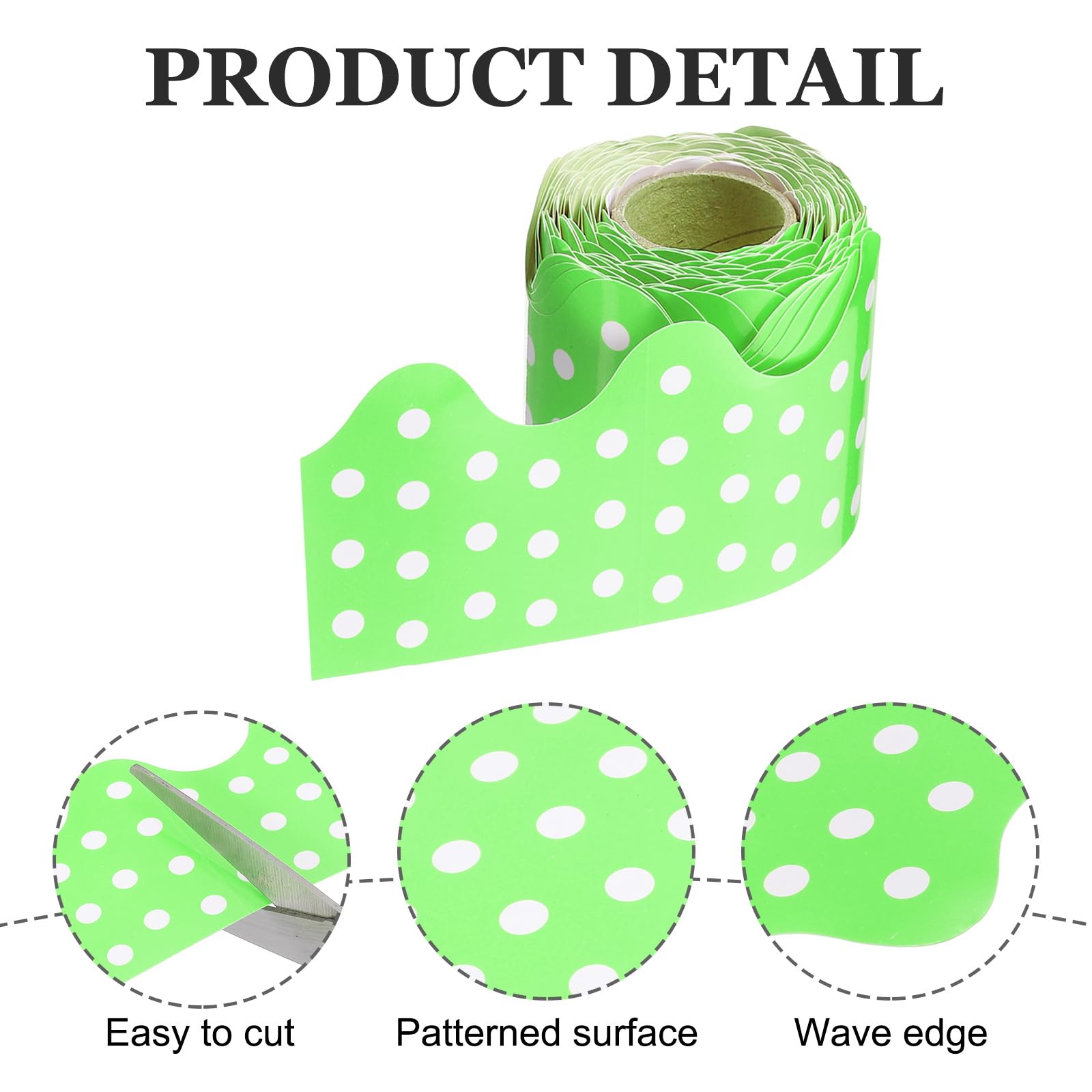 PATIKIL Dots Bulletin Board Border - Image 3