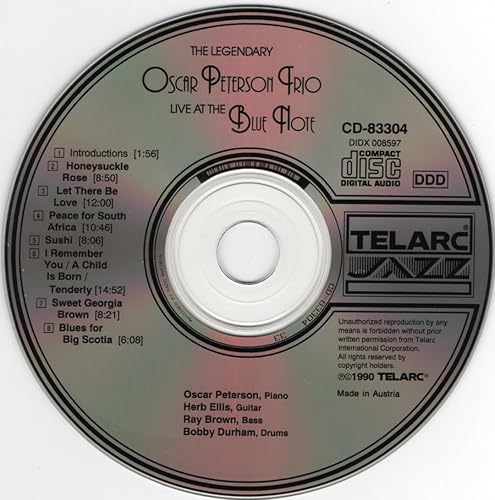 Miniatura 3 de The Legendary Oscar Peterson Trio Live at The Blue Note