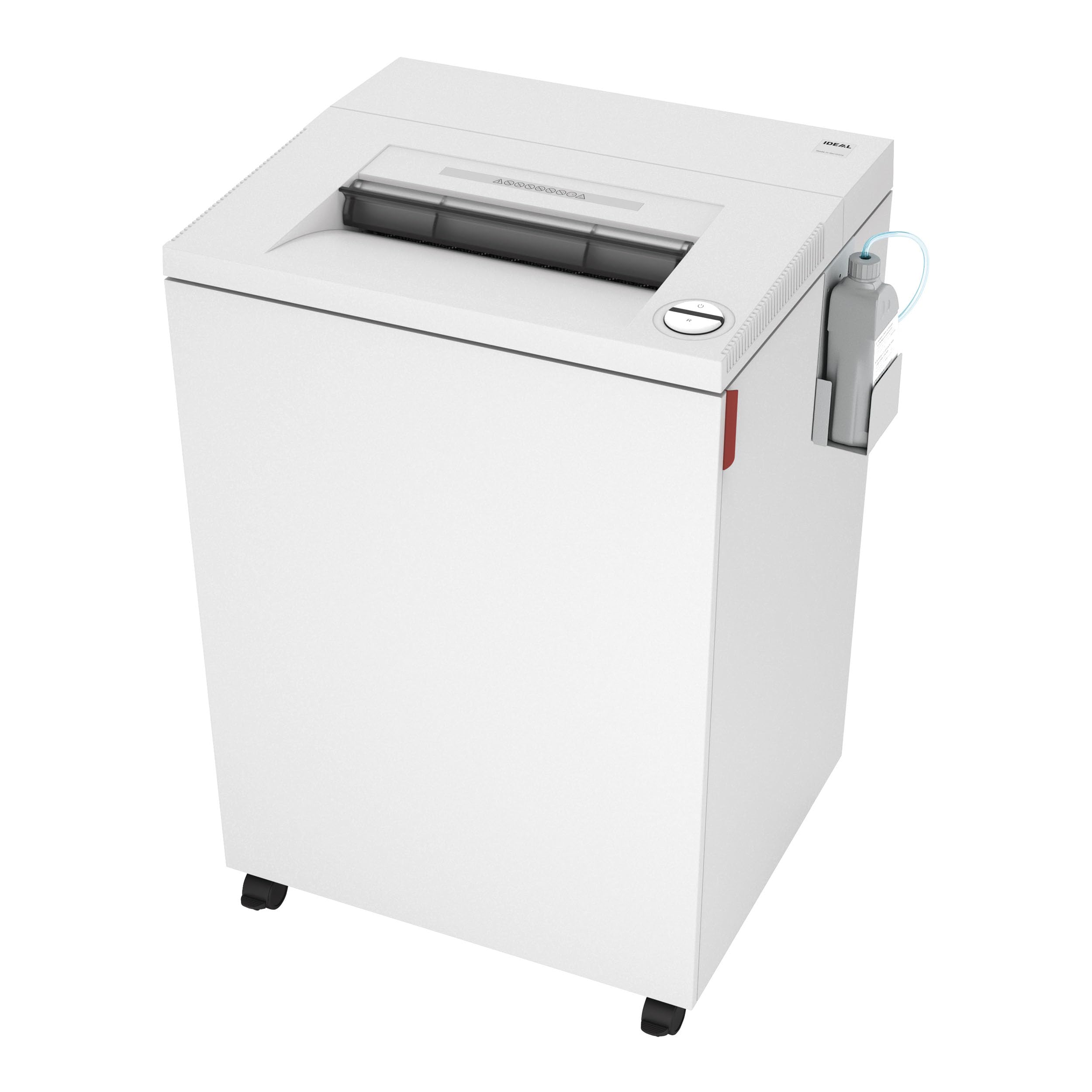 Ideal. 4003 Cross-Cut Commercial Office Paper Shredder Heavy Duty with Automatic Oiler, 34 to 36 Sheet Feed Capacity, 44-Gallon Bin, P-4 Security