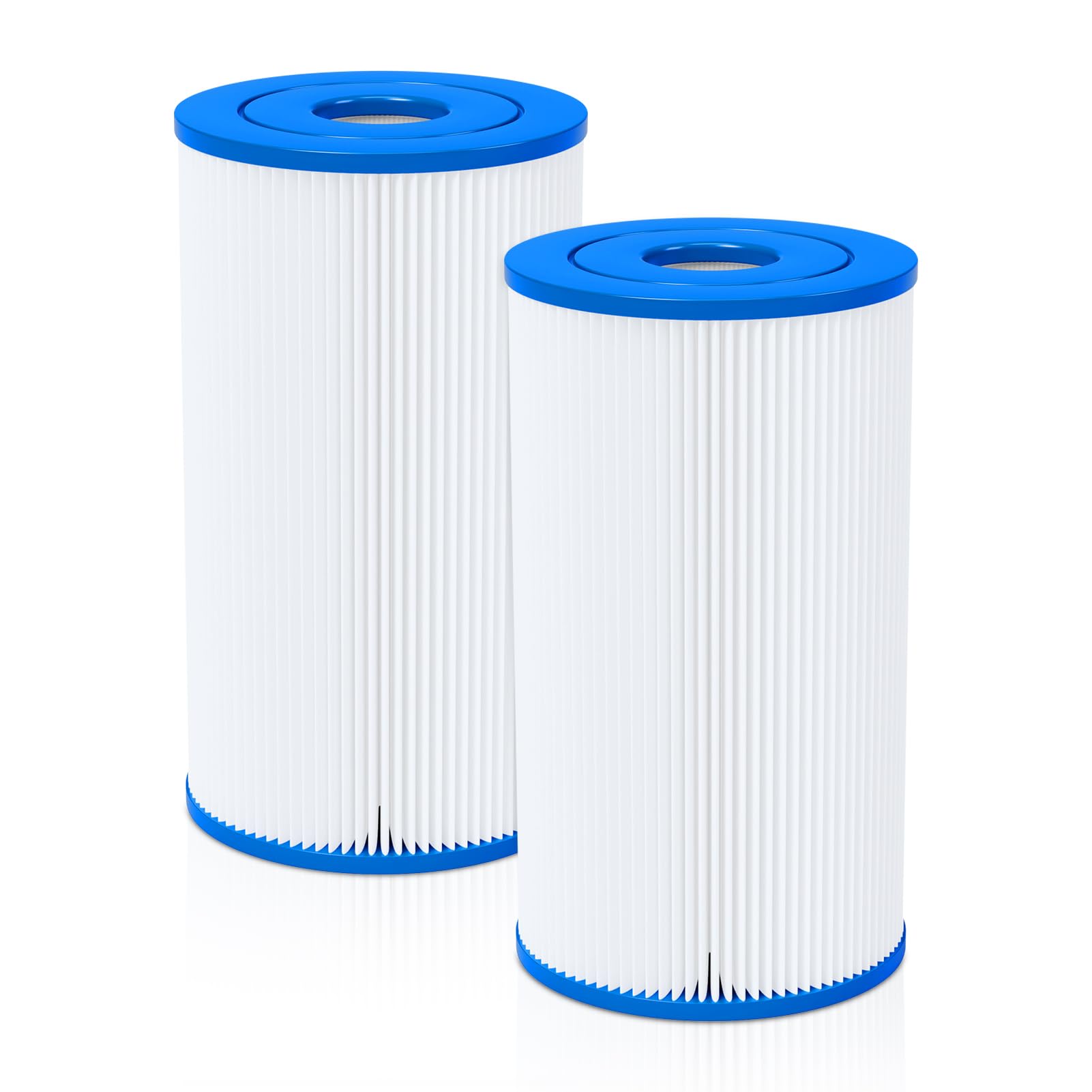 Future Way Type B Pool Filter Replacement for Intex 2500 GPH Filter Pump for Above Ground Pools, Replace Type B, 2 Pack