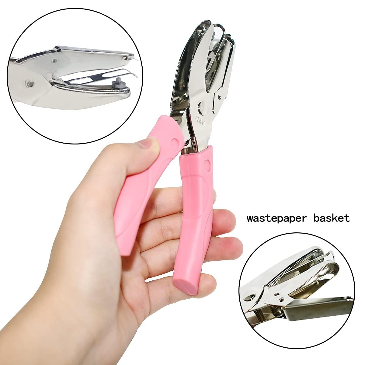 Handheld Hole Paper Punch, 1.5mm Single Hole Paper Puncher - Image 3