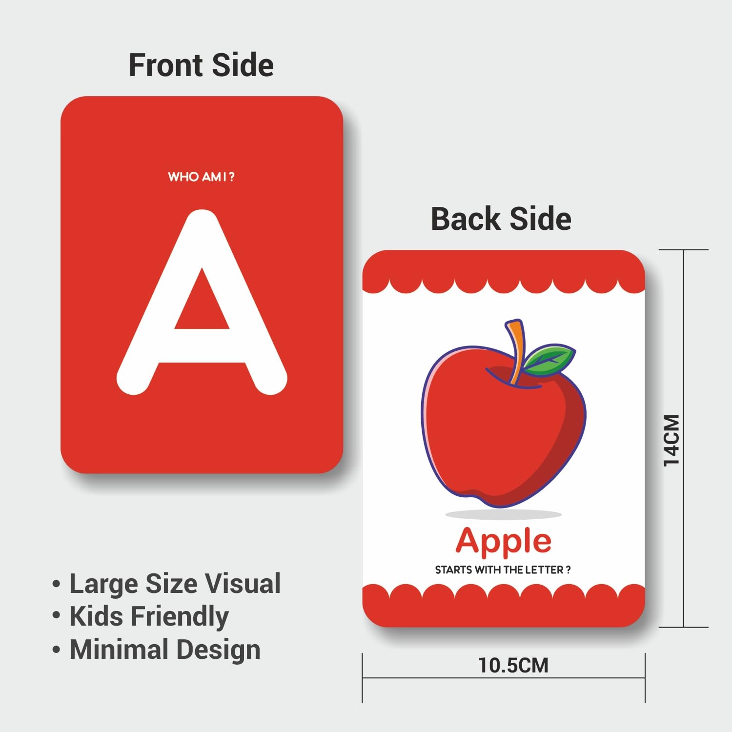 Buy A to Z -Alphabet Flash Card Online at Low Prices in India