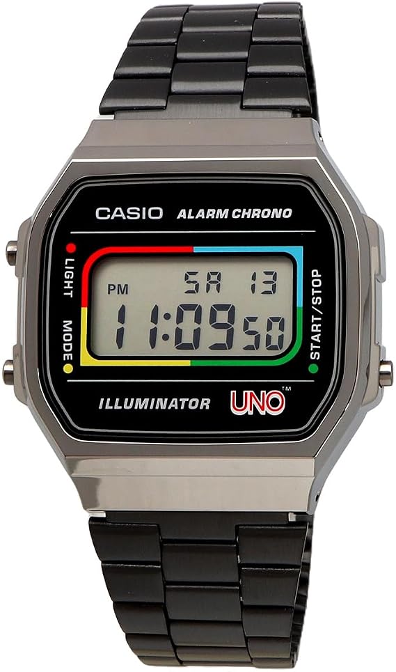 CASIO Digital Wristwatch Standard A168 Men's Women's Kids International Model Parallel Import, Bracelet Type