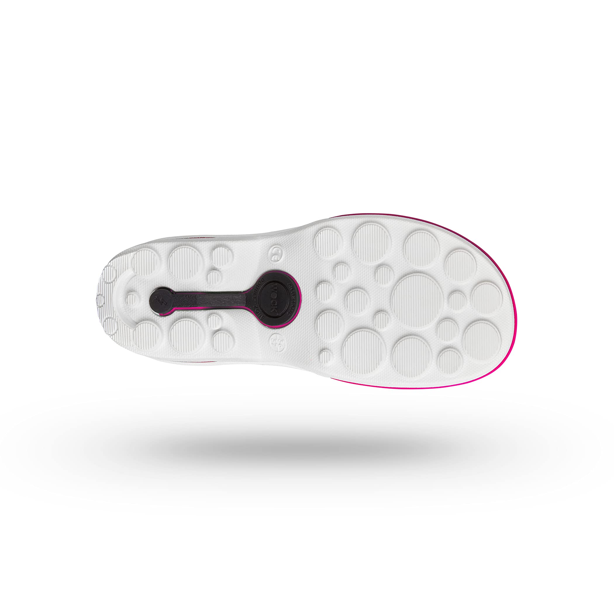 WOCK Clog con Tira y Plantilla Steri-Tech, Zueco Sanitario de Trabajo Mujer e Hombre - Esterilizable, Antiestático, Transpirable e Antideslizante