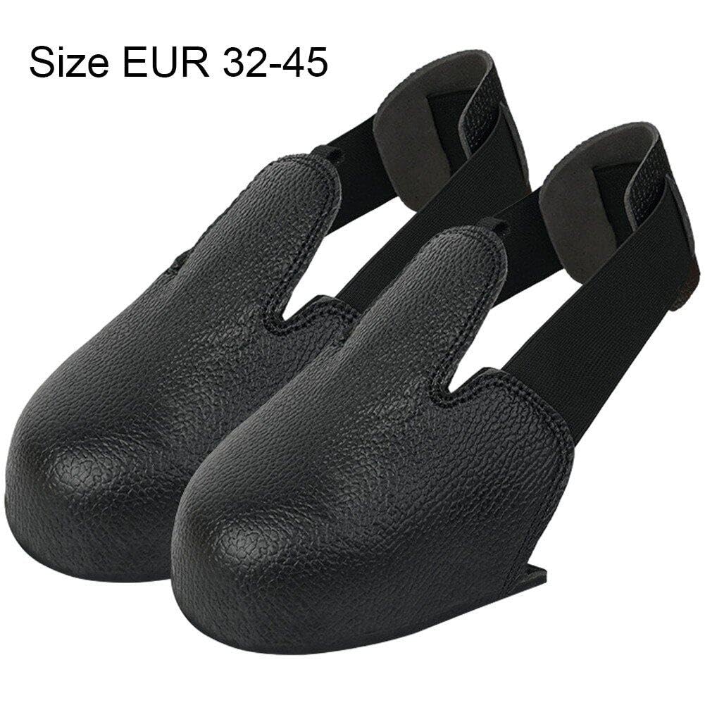 Couvre-Chaussures de sécurité à Embout Universel, Couvre-Chaussures en Cuir PU, protecteurs Anti-écrasement, pour l'industrie du Lieu de Travail