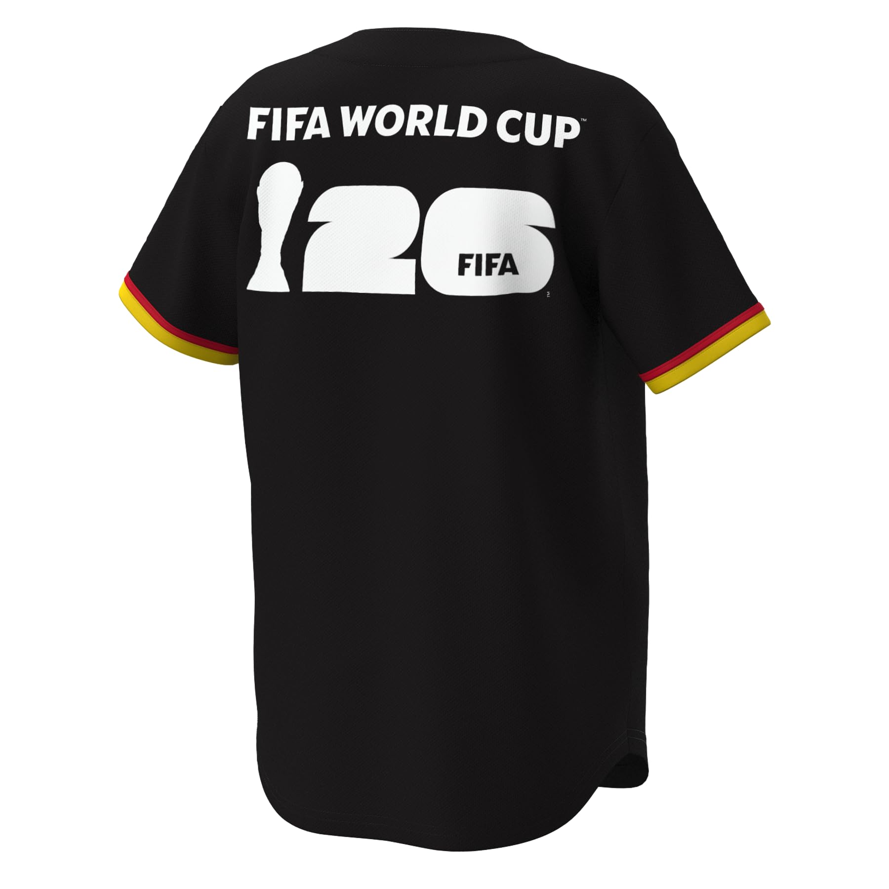 Outerstuff FIFA World Cup 2026 Mens Short Sleeve Button Front Baseball Jersey - 2