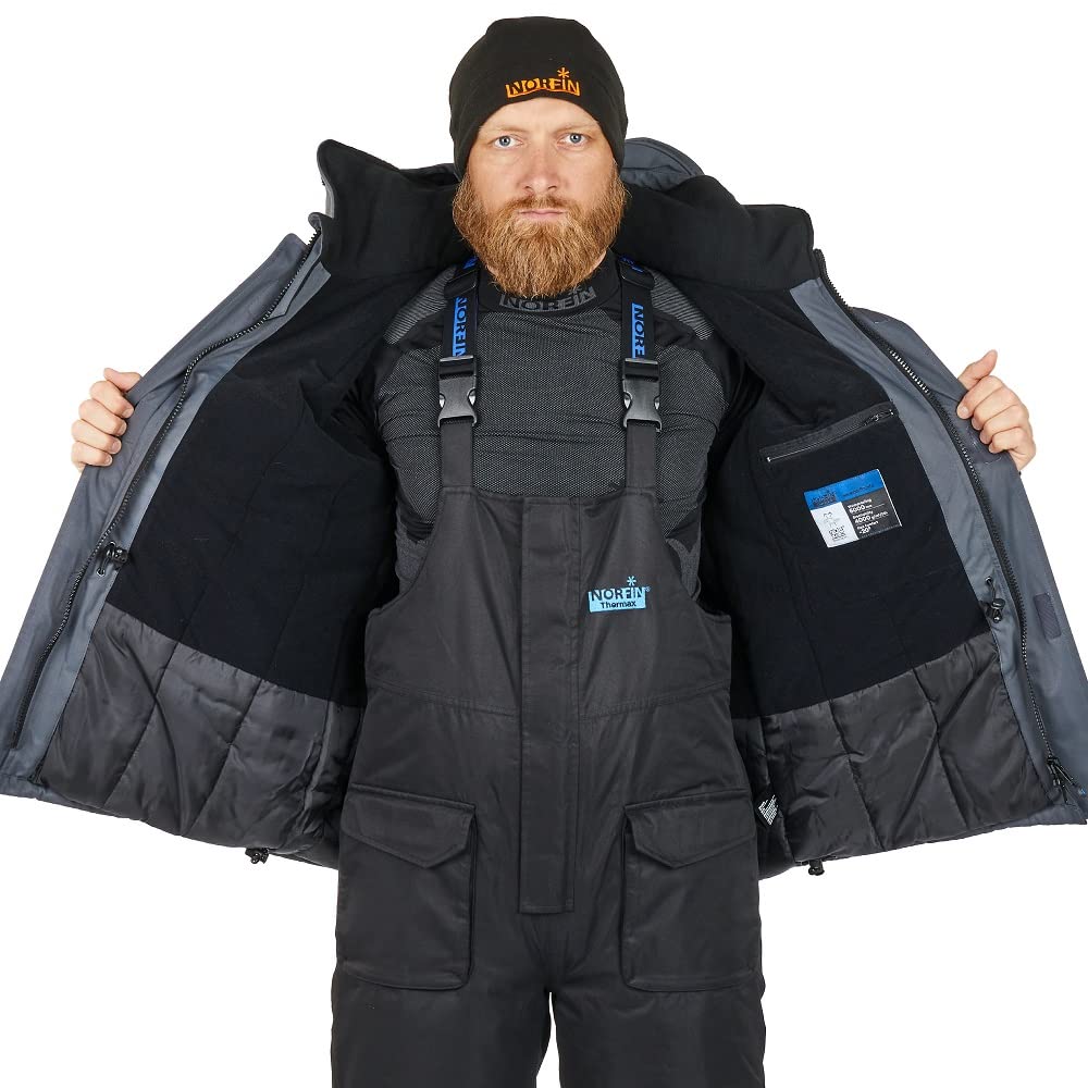 NORFIN Thermax – Angelanzug – Jacke und Hose – wasserdicht isoliert und atmungsaktiv – windabweisend – atmungsaktives Nortex-Material – warm und bequem