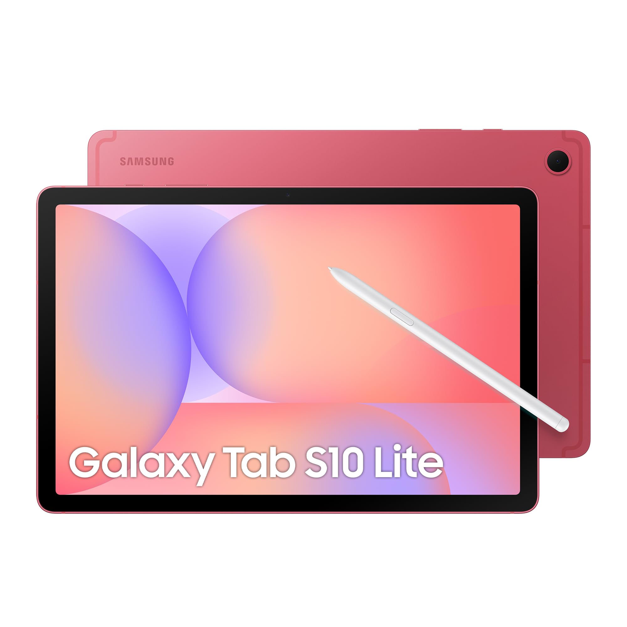 Galaxy Tab S10 Lite, AI Tablet, 6GB Memory, 128GB Storage, 10.9" 90Hz display, S Pen Included, Long Battery Life, Red - International Version