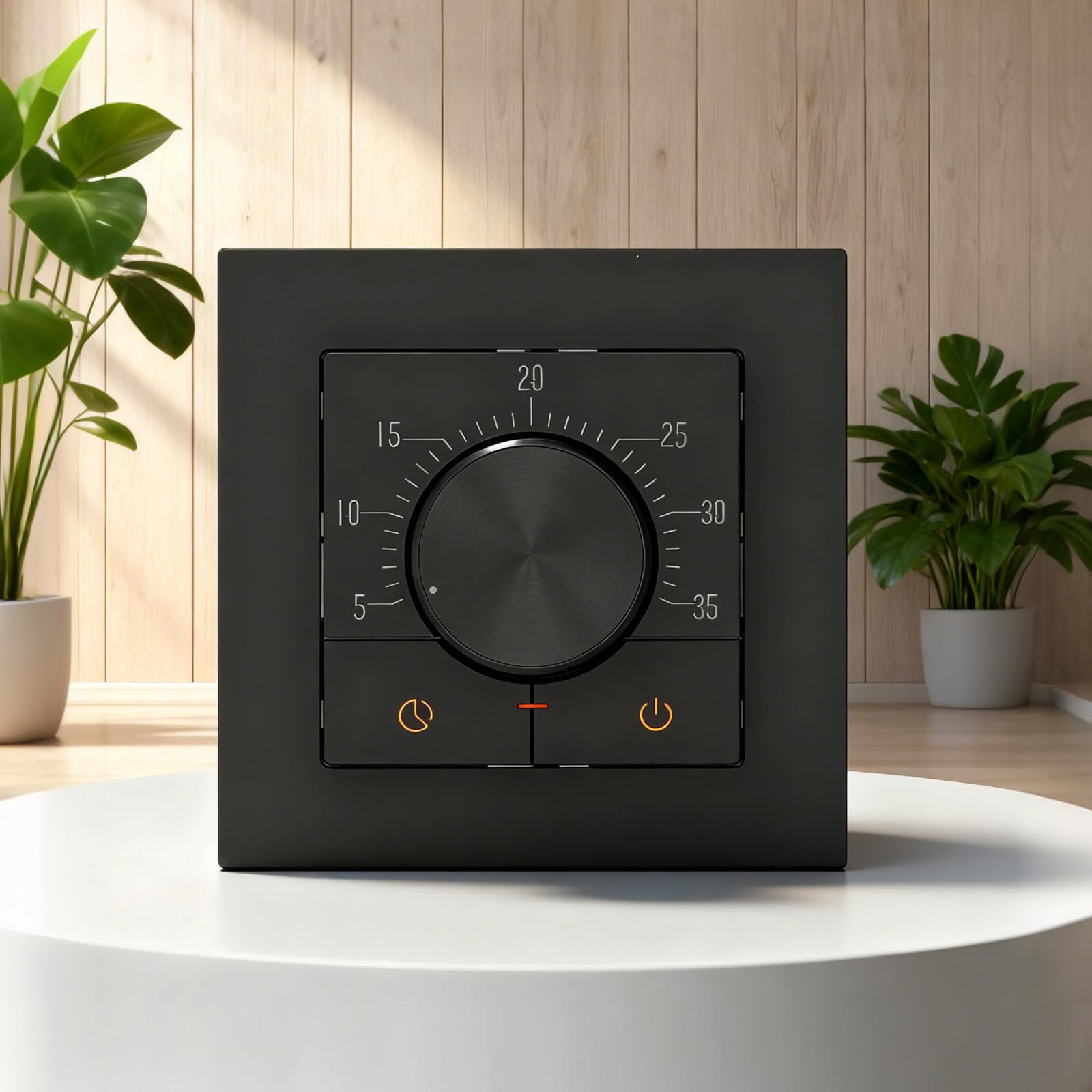 HEATIT Thermostat ET-29, noir