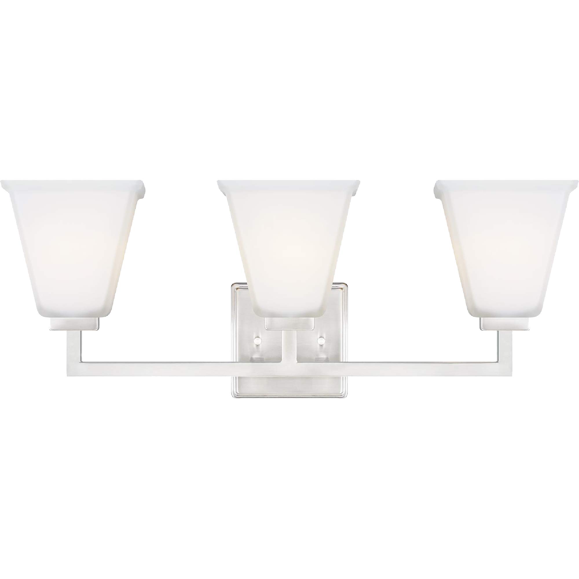 Generation Lighting 4413703EN3-962 Ellis Harper Three Light Bath, Brushed Nickel