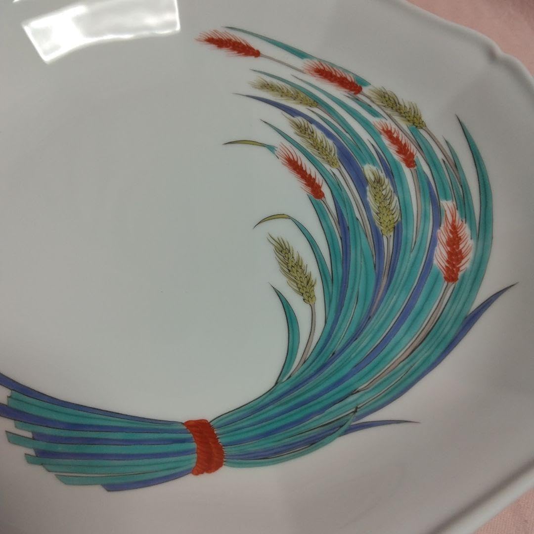 香蘭社 ガラス皿 5枚セット ローズ 薔薇 バラ柄 香蘭社 ガラス皿 5枚