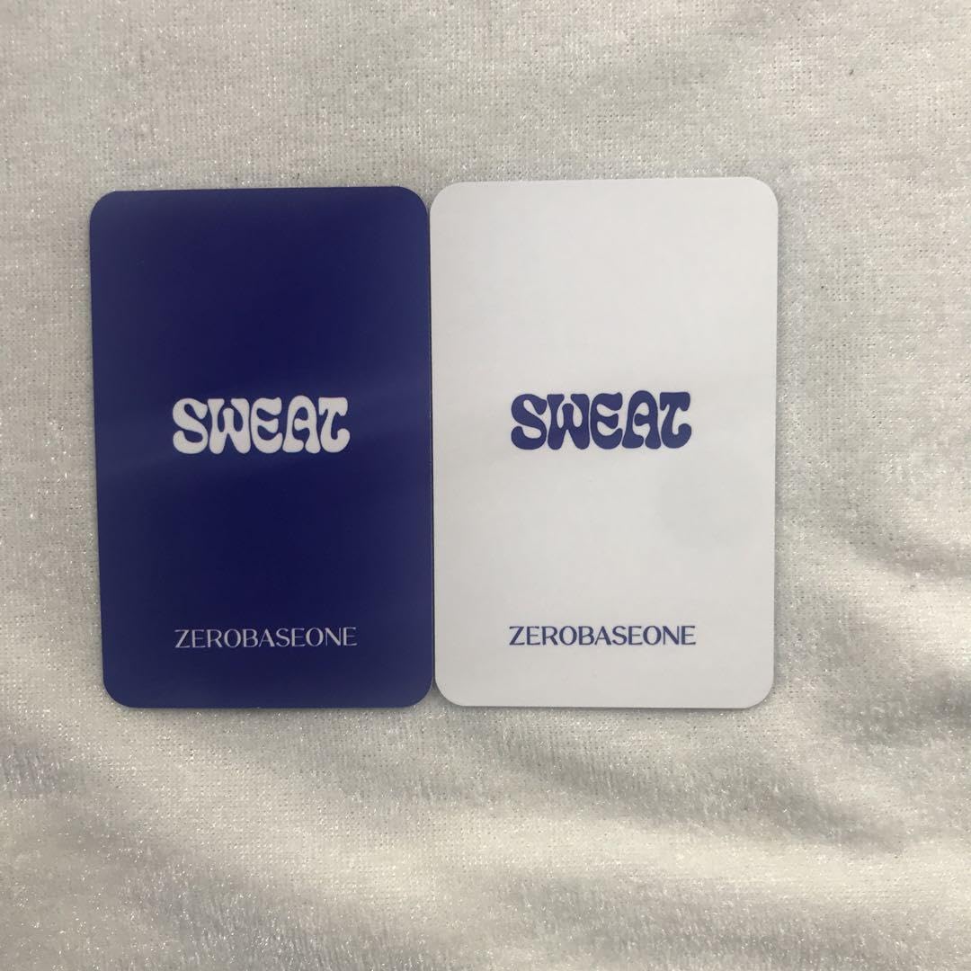 zb1 サノクハンユジンゼベワン SWEAT 事前収録 限定トレカ2枚