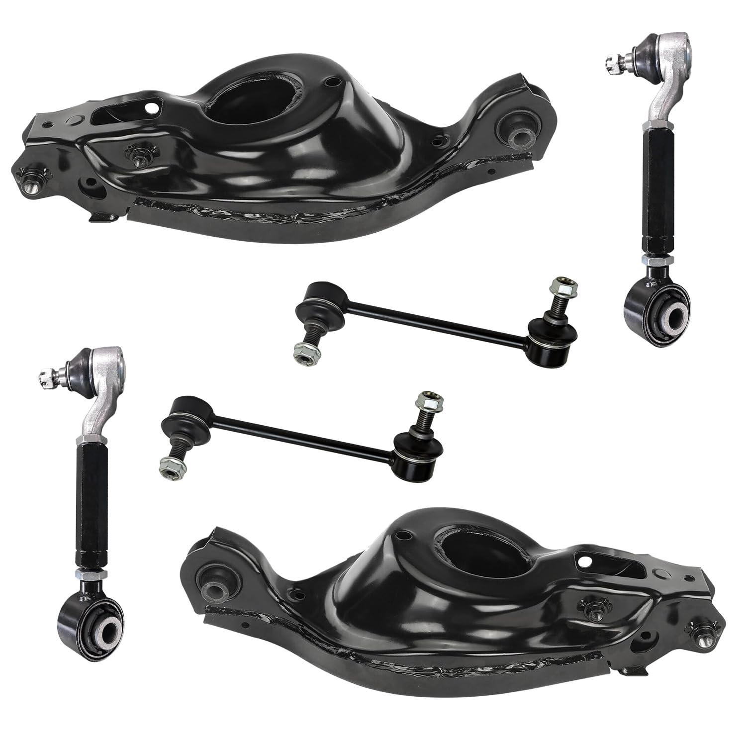 Detroit Axle - Rear Control Arms Sway Bars for 09-15 Honda Pilot 08-13 MDX
