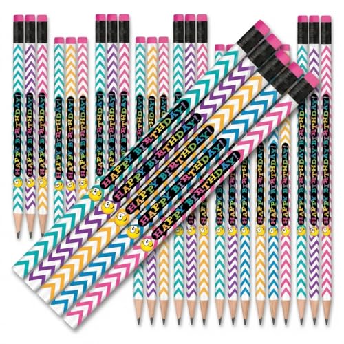 Set de 100 lápices Anderson's Happy Birthday Chevrons miniatura 2