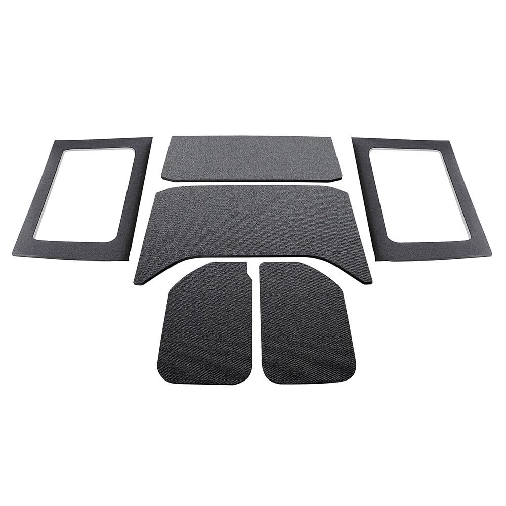 Design Engineering Black Original Boom Mat Sound Deadening HeadLiner Kit Compatible with 4-Door Jeep Wrangler JK (2011-2018)