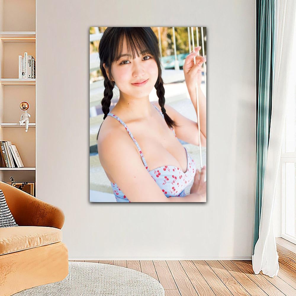 Amazon.co.jp: 福井梨莉華（ふくいりりか） 水着写真のポスター 可爱