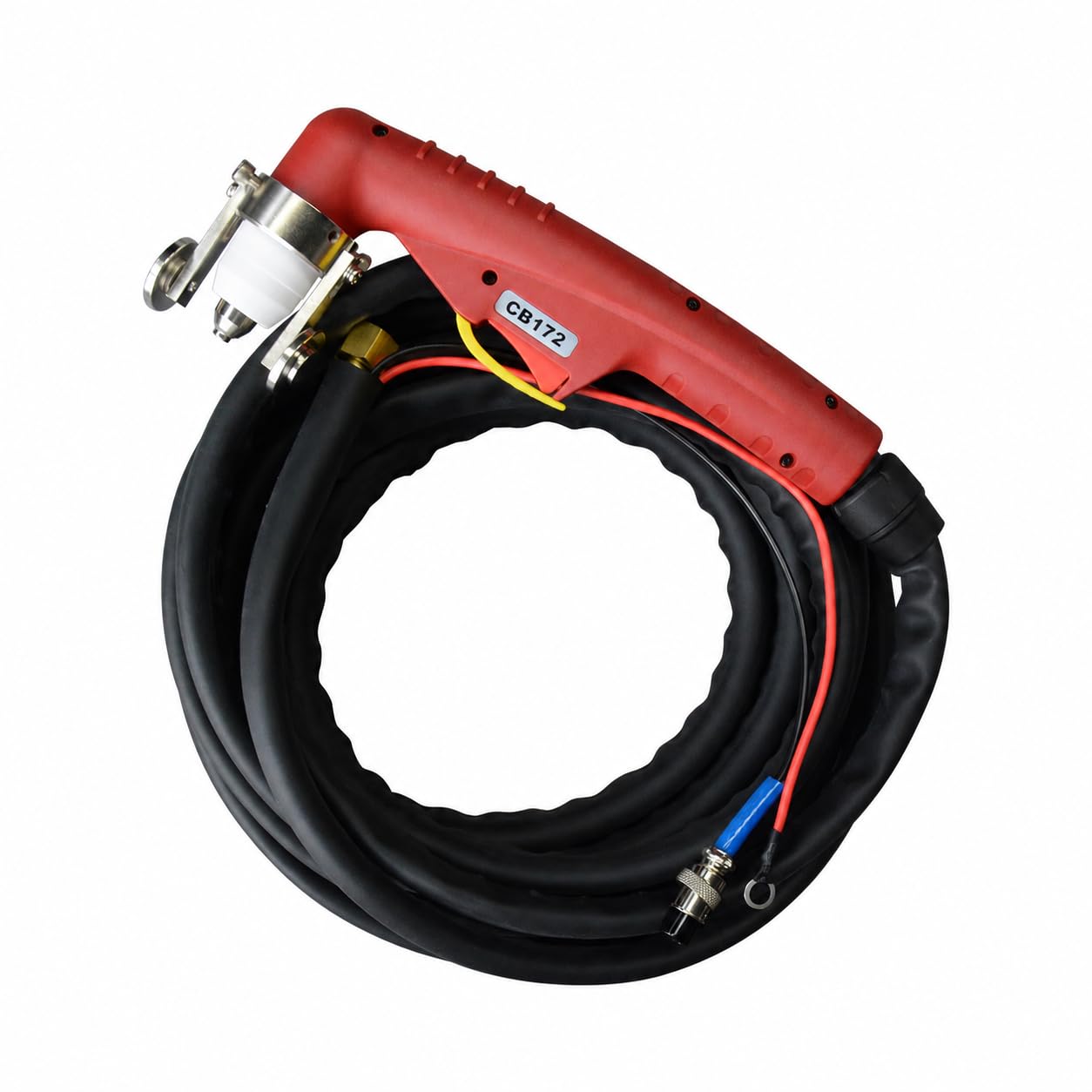 LOTOS CB172 17ft Pilot Arc Plasma Cutting Torch with Built-in Roller Guide