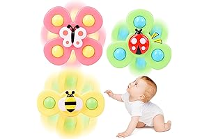 Suction Cup Spinner Toys: Ultimate Entertainment for 1-3 Year Olds