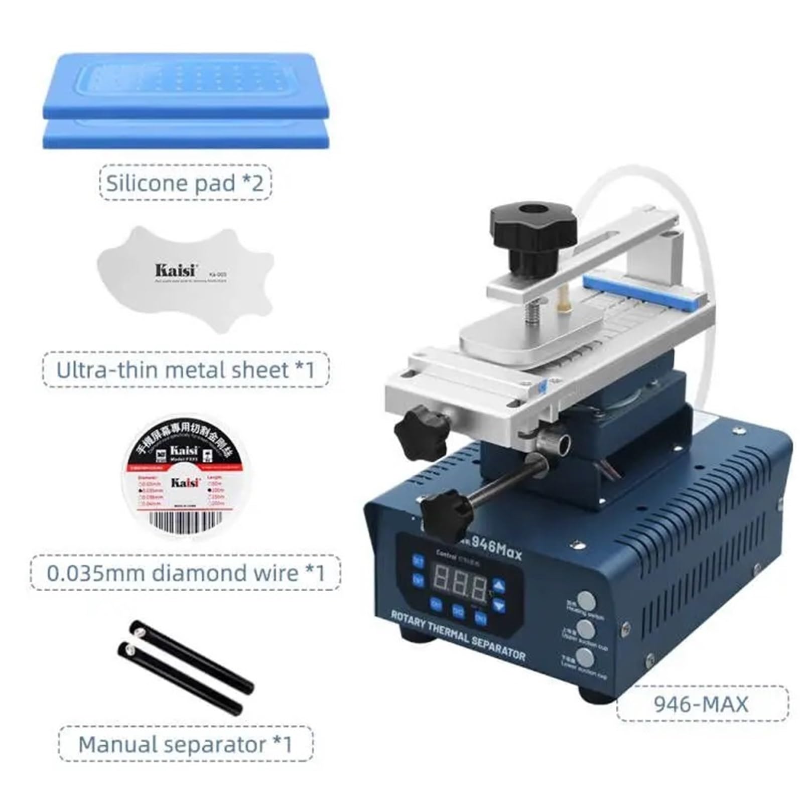 Amazon.co.jp: 946 MAX ダブルポンプ LCD スクリーンセパレーター 回転