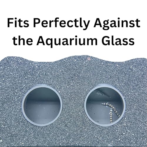 image for Lucky Critter Aquarium Underground Tunnel Cave Natural Curve Two Hole 