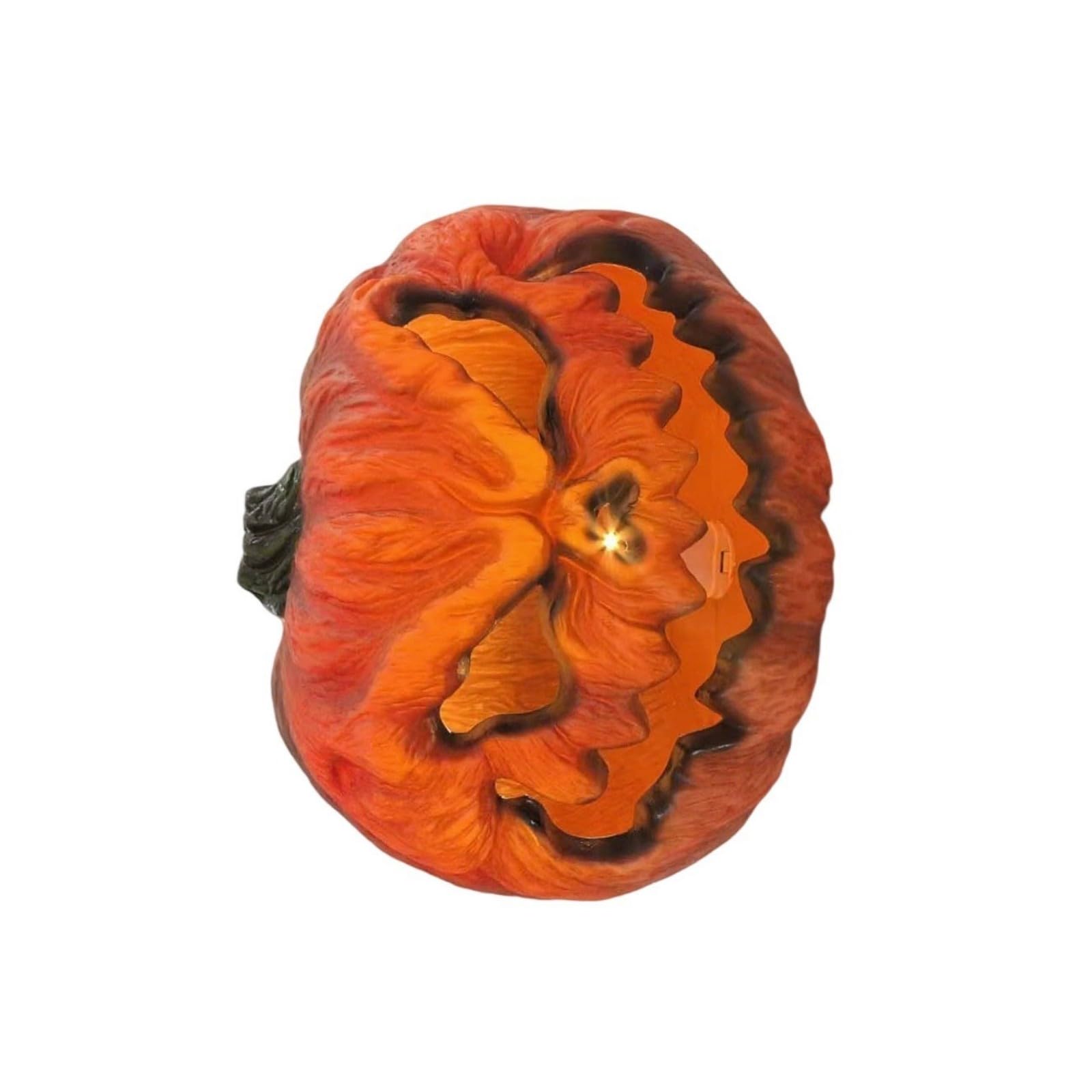 Elnwnnkc Halloween Pumpkin Shape Lighting Decoration Easy Setups Weather Proof Design for Commercial Home Celebration Weather Resistant ABS Pumpkin Decoration