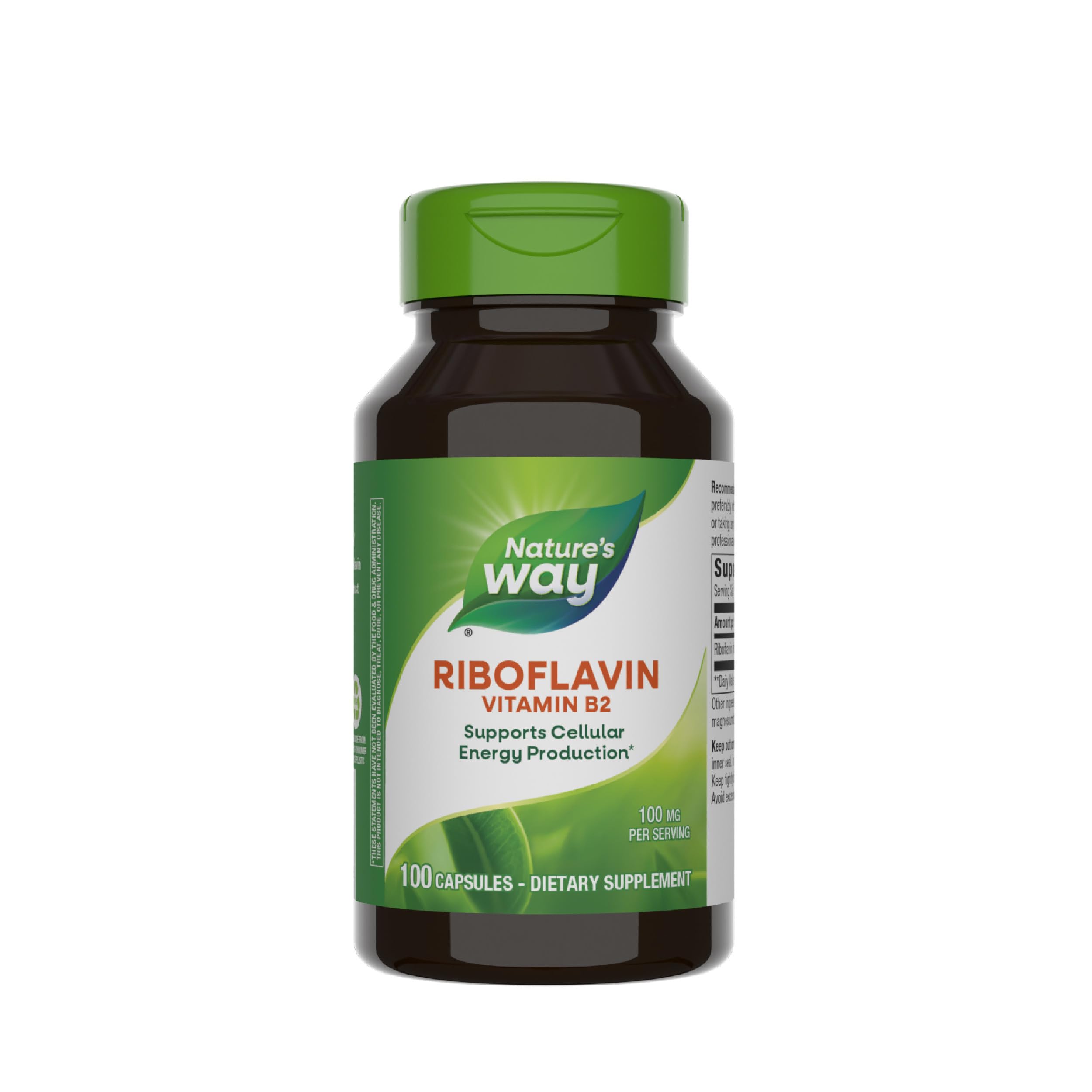 Nature's WayVitamin B-2, 100 Caps 100 MG
