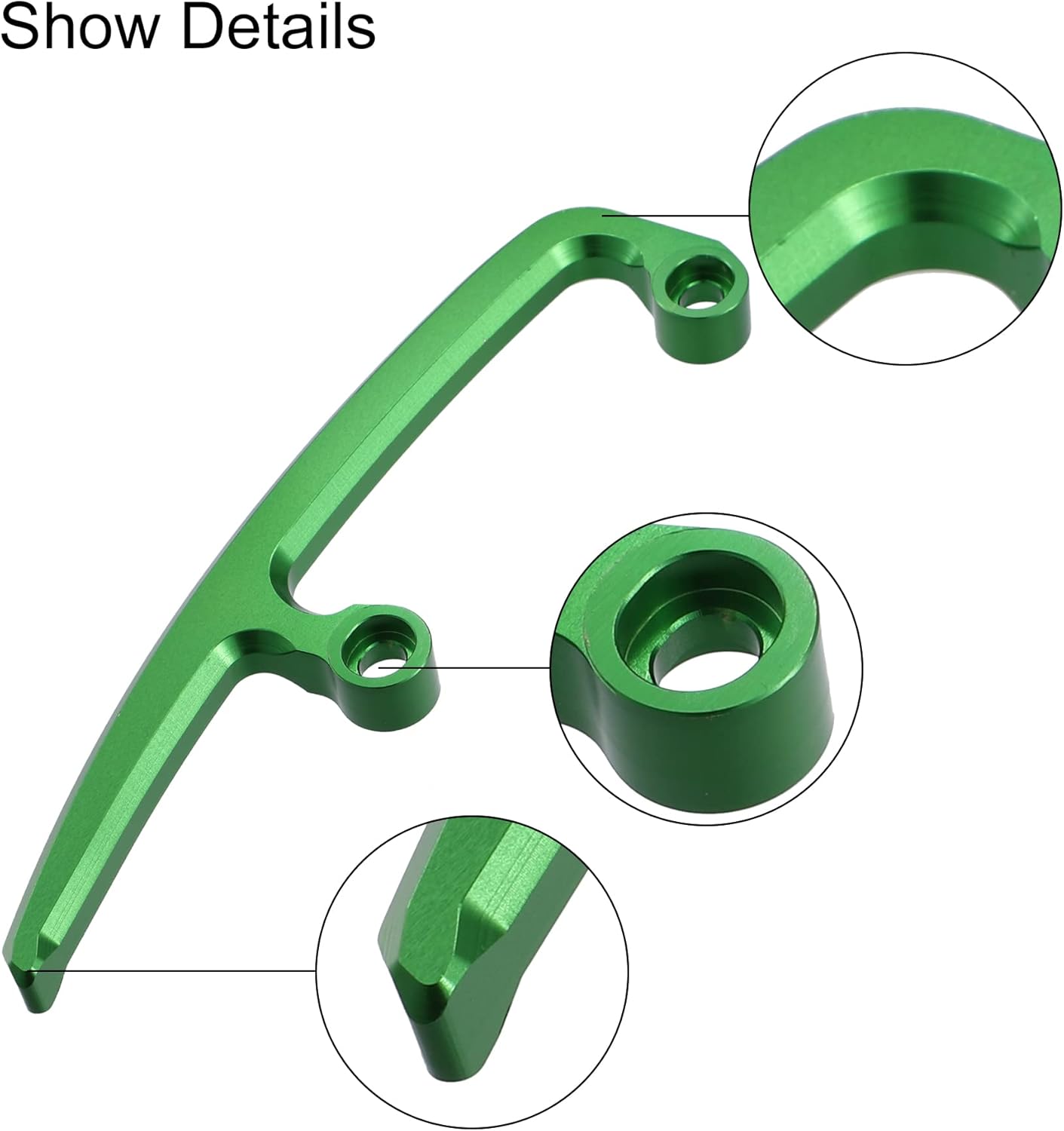 X AUTOHAUX 1 Set Motorcycle Passenger Grab Bar Rear Seat Rail Handle for Kawasaki Z650 2017-2022 for Kawasaki Ninja 650 2017-2022 Green