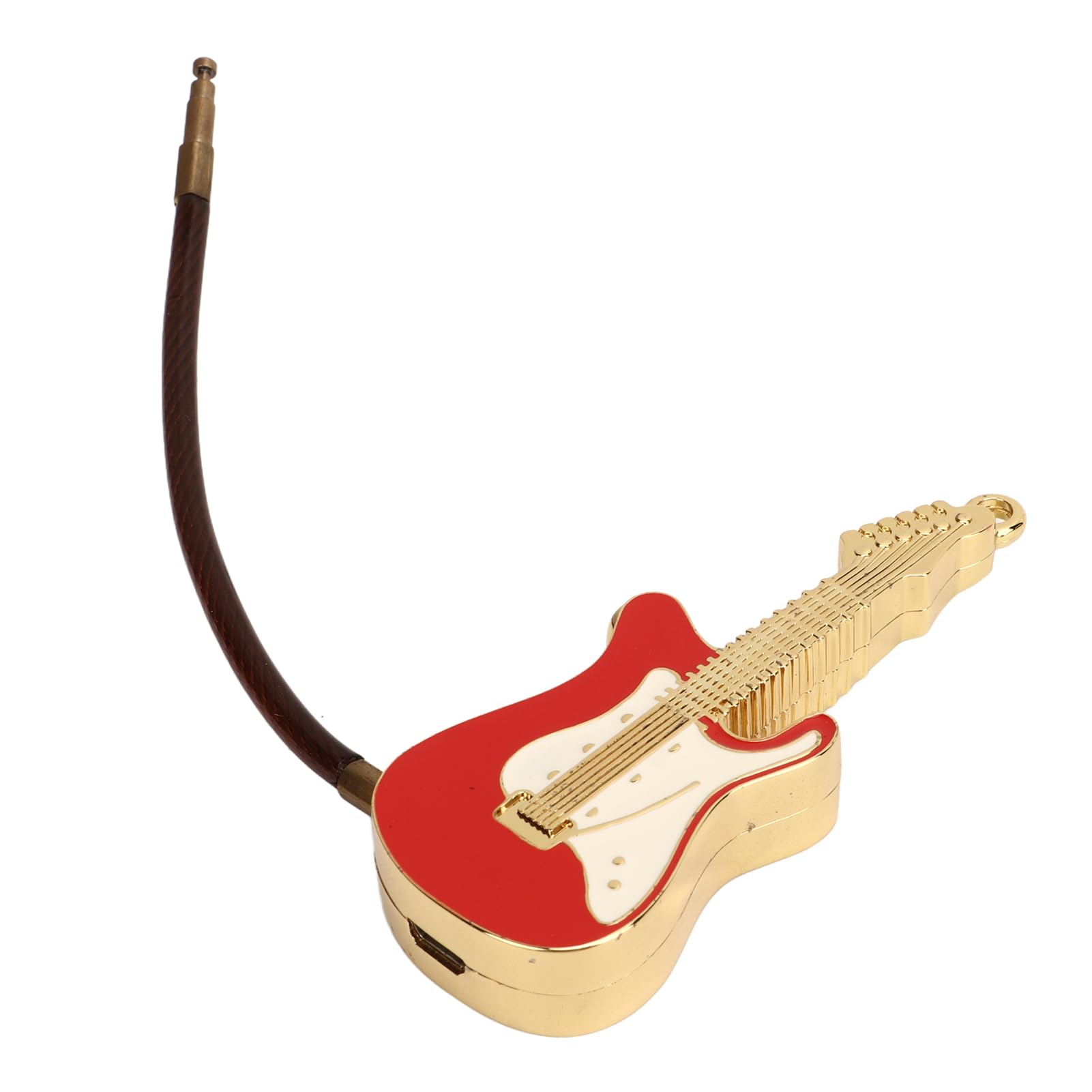 FTVOGUE Candado de Huella Digital, Forma de Guitarra con Cerradura de