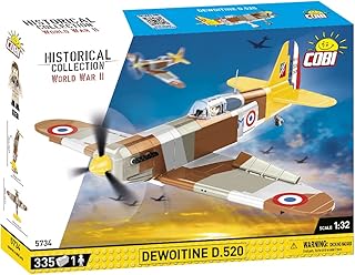 COBI Historical Collection World War II Dewoitine D.520 Plane