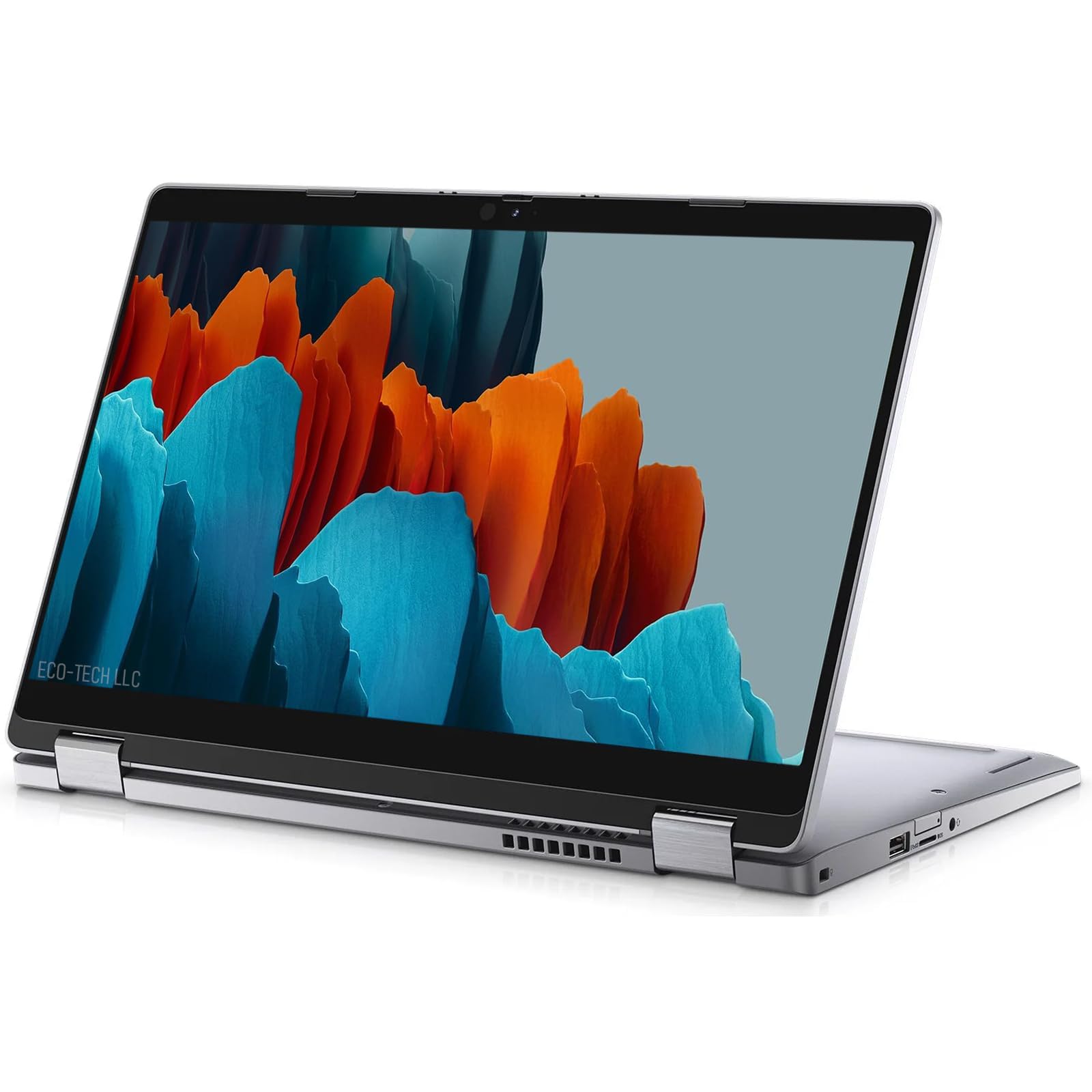 Dell Latitude 5310 2 in 1 Laptop 13.3'' FHD (1920 x 1080), Intel Core i7-10610U, 16 GB di RAM, SSD da 256 GB, tastiera QWERTY americana, Windows 11 Pro (ricondizionata)