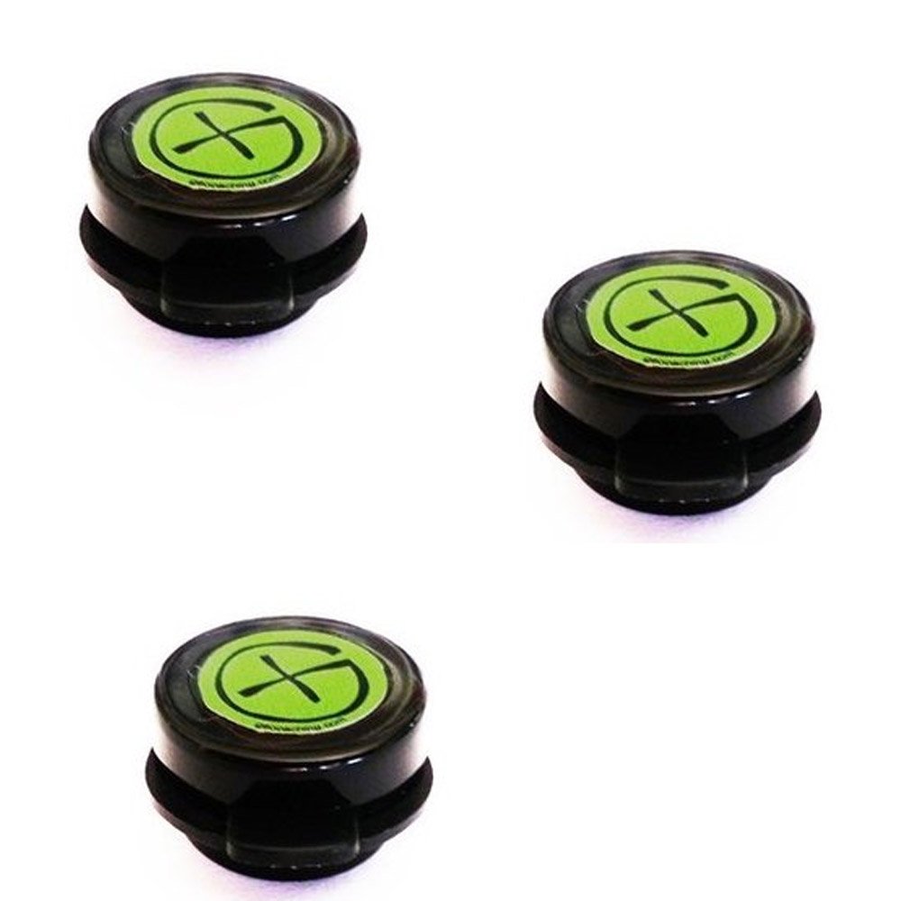 GEO-VERSAND 3 x magnetyczny mikro "pastille", czarny, 3 cm, 100138