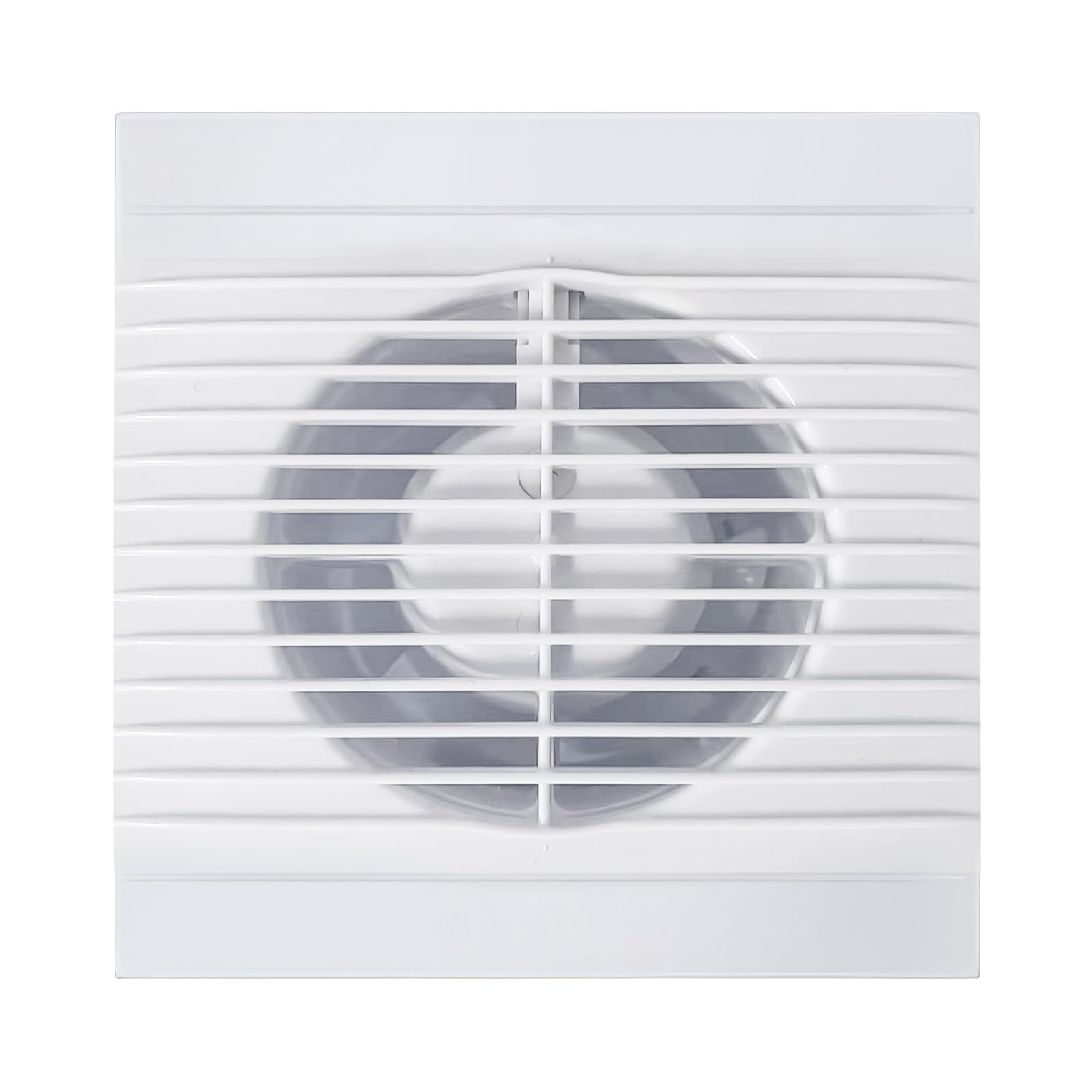 Extractor de Baño 100mm 15W, Extractor de Aire para Baños Pequeños sin Ventana, Ventilador Baño para Eliminar Vapor y Malos Olores en Baños Interiores