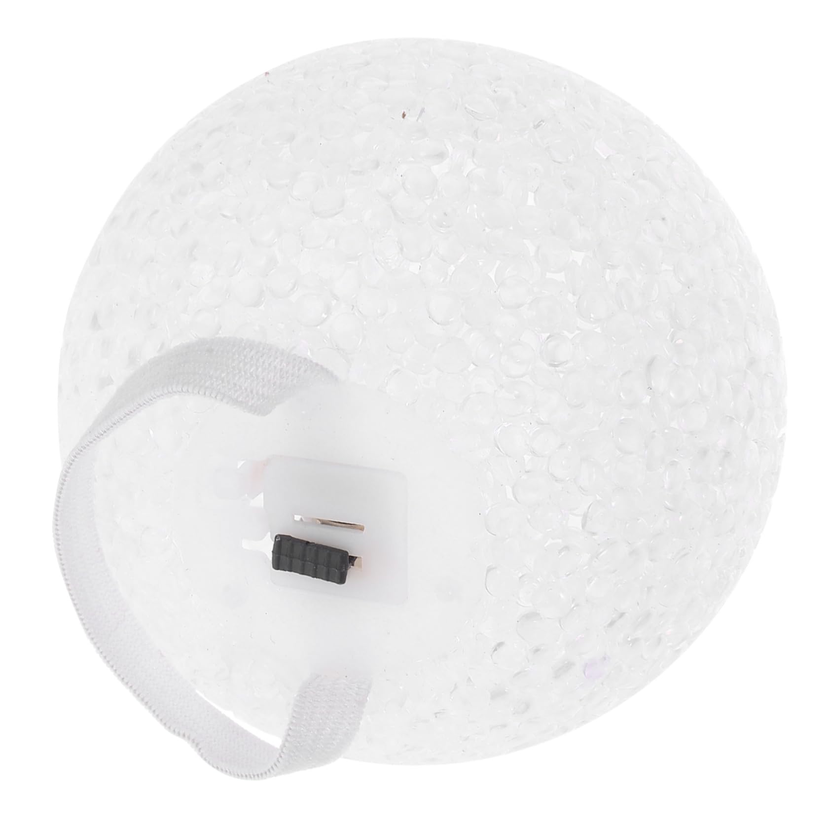 YARNOW Portable Glowing LED Ball Light for Stage and Choir Performances Eye Catching Sphere Lamp for Parties Bedroom and Events Enchanting Illumination Lightweight Design