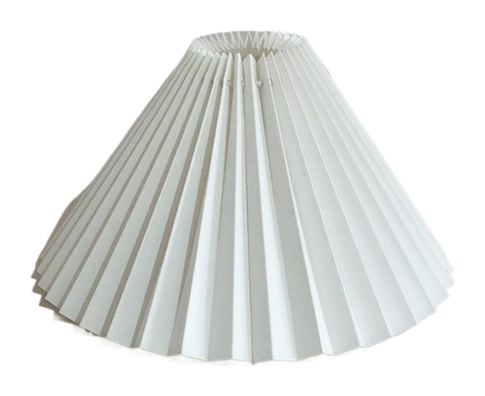 Iulgfsc 01 Lampshade， Adjustable Pleated Fabric Replacement Table Standing Floor Light Decorating Cover(01)