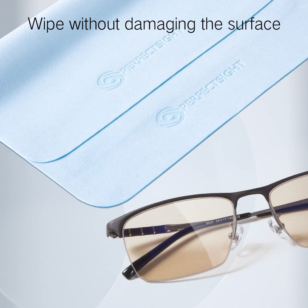 PERFECTSIGHT Hard Shell Eyeglasses Case, Kawaii Protective Glasses Case for Kids, Cute Eyeglass Case for Women Men Girls: Black