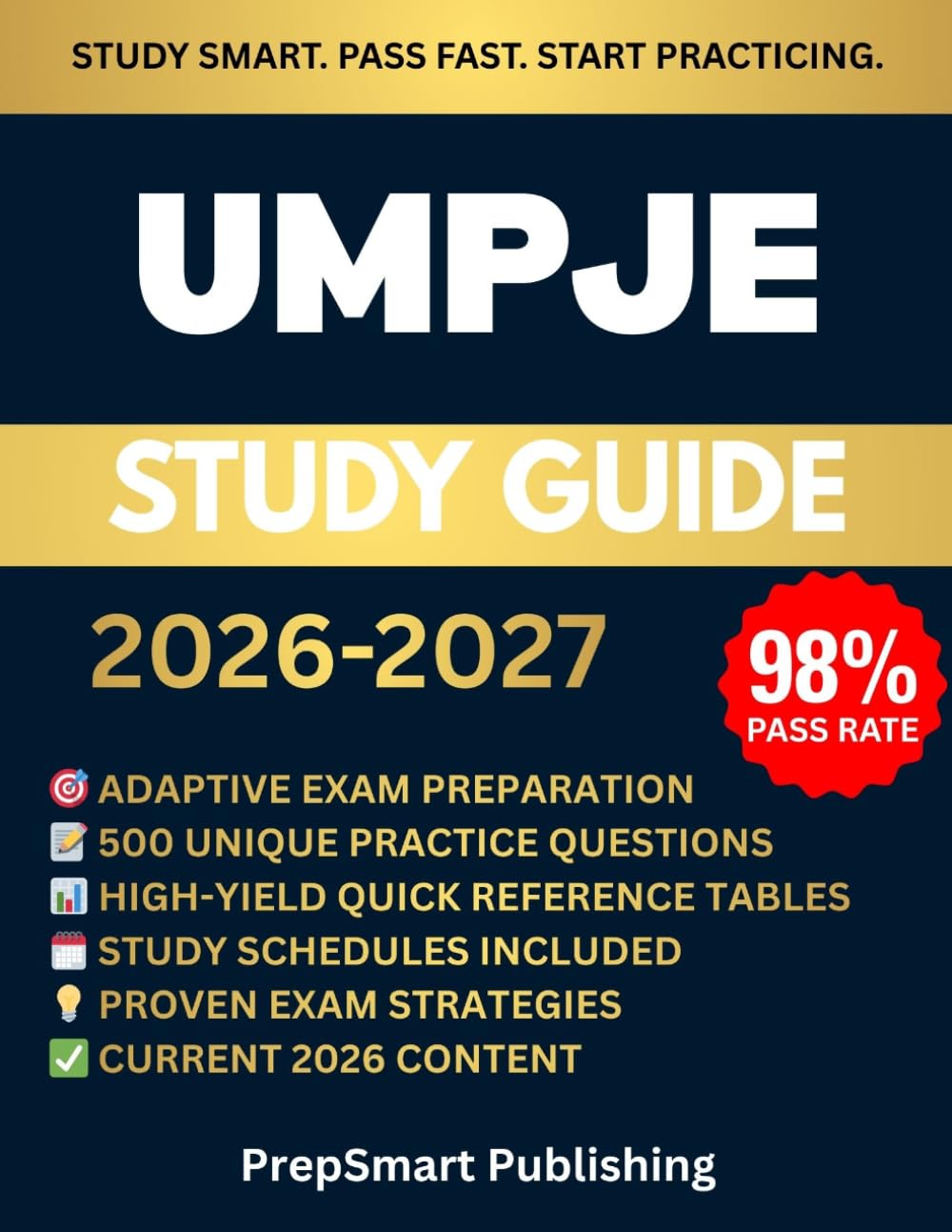 UMPJE Study Guide: Complete Review for the Uniform Multistate Pharmacy Jurisprudence Examination with 5 Full-Length Practice Tests, Real Exam Scenarios, and Proven Strategies for First-Time Success
