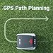 Automatic Robot Lawn Mower with GPS Navigation, Mows Up to 1/2 Acre /21,000 Sq.Ft,300% Higher Efficiency of Auto Path Planning，APP Control，GPS Anti-Theft, IPX5