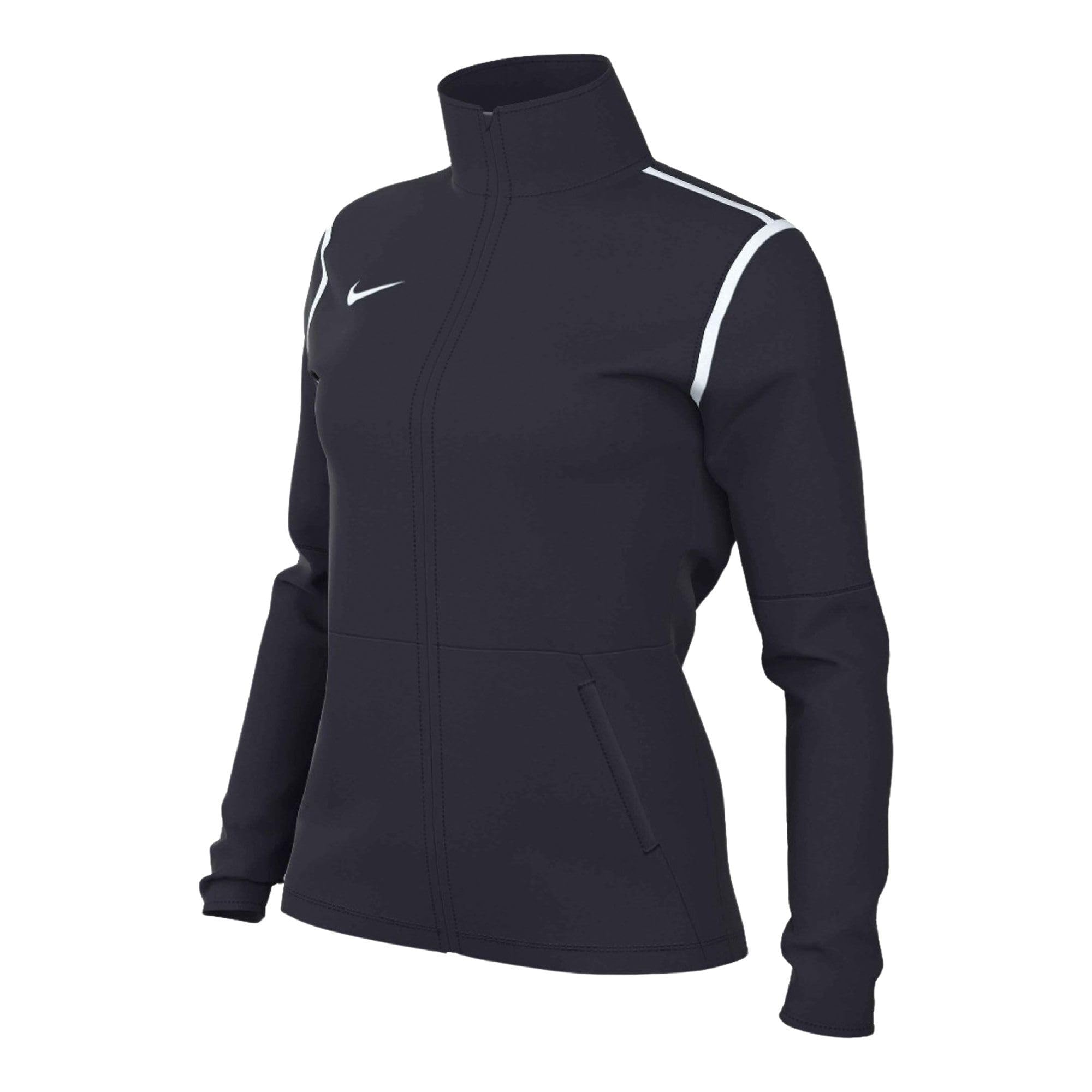 Nike FJ3024-451 W NK DF PARK20 TRK JKT K R Jacket Women's OBSIDIAN/WHITE/WHITE Size XS